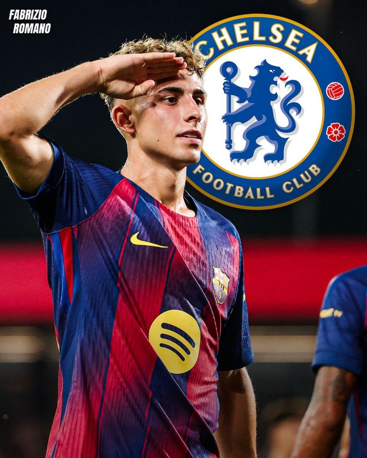乐鱼体育官方平台-罗马诺独家披露：切尔西4000万欧正式求购巴萨中场费尔明，球员估值达5000万